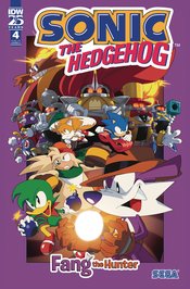 Sonic The Hedgehog Fang Hunter #4 Cvr A Hammerstrom