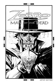Zorro h/c vol 1 Man Of The Dead Artist Edition B&W