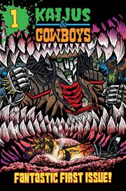 Kaijus & Cowboys #1 (of 12) Cvr A Frankie B Washington