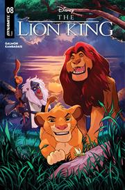 Lion King #8 Cvr A Edwin Galmon