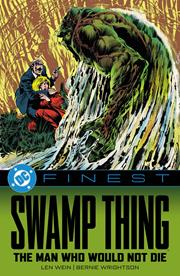 DC Finest Swamp Thing The Man Who Would Not Die s/c