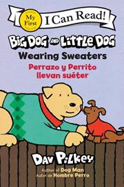 Big Dog And Little Dog s/c Wearing Sweaters Perrazo Y Perrito Llevan Sueter