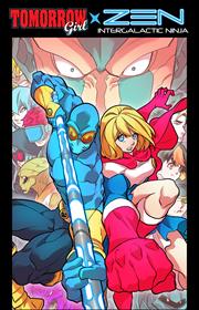 Tomorrow Girl X Zen Intergalactic Ninja #1 (of 2) Cvr A Erwin Prasteya