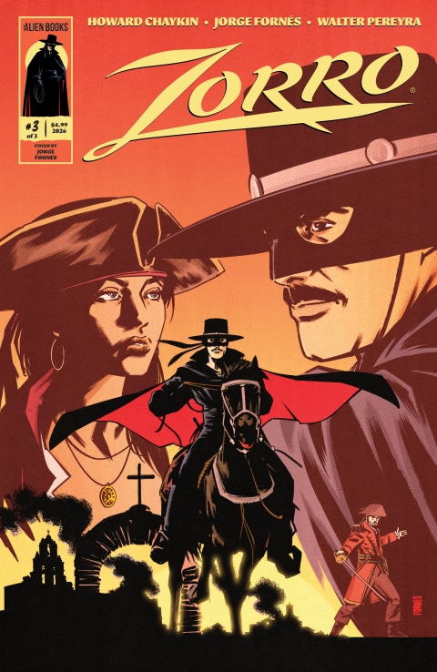 Zorro #3 Cvr A Jorge Fornes