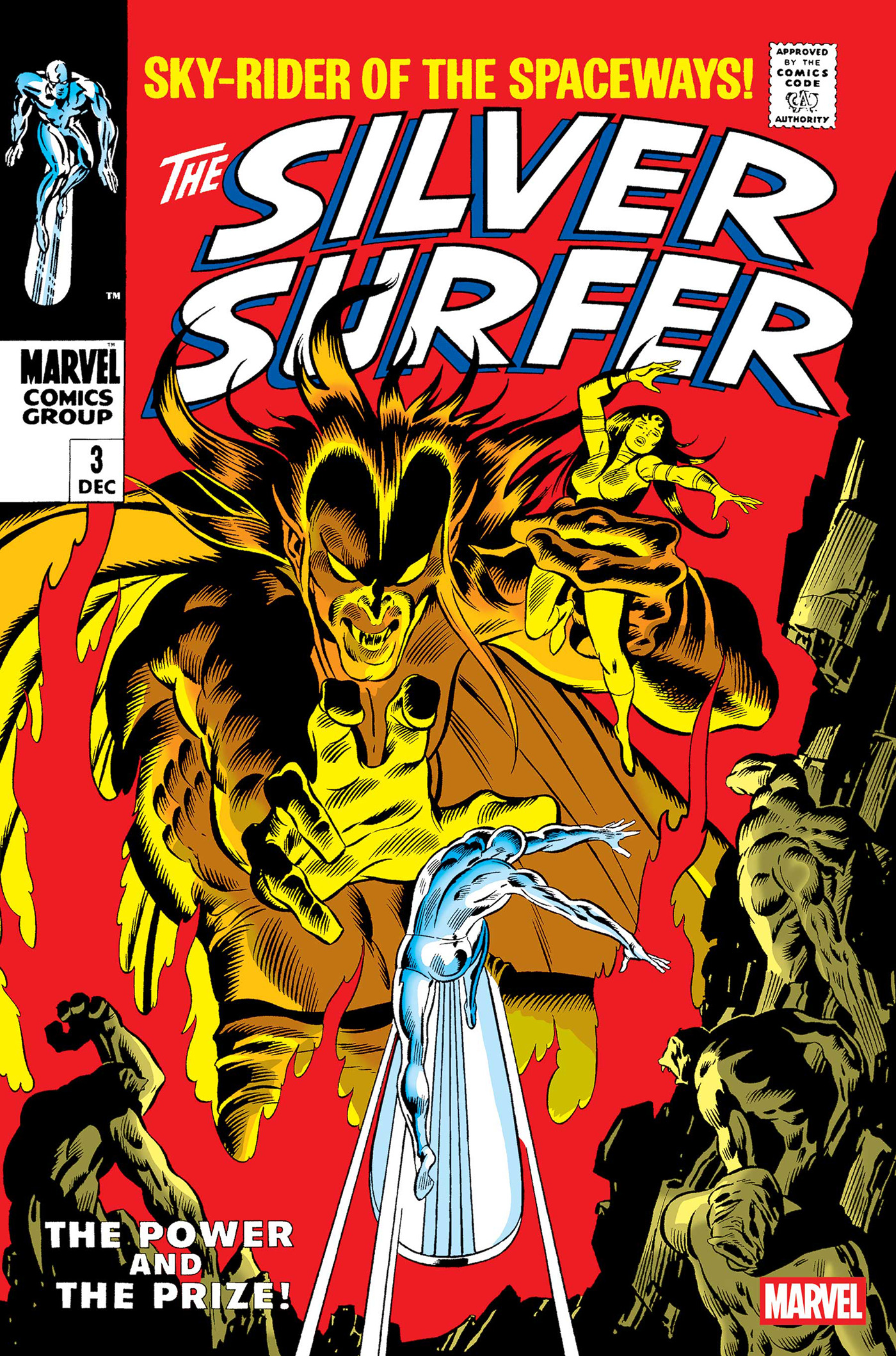 Silver Surfer #3 Facsimile Edition Cvr A John Buscema