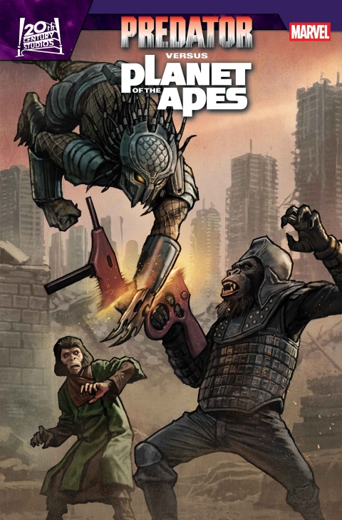 Predator Vs The Planet Of The Apes #2 Cvr A Stonehouse