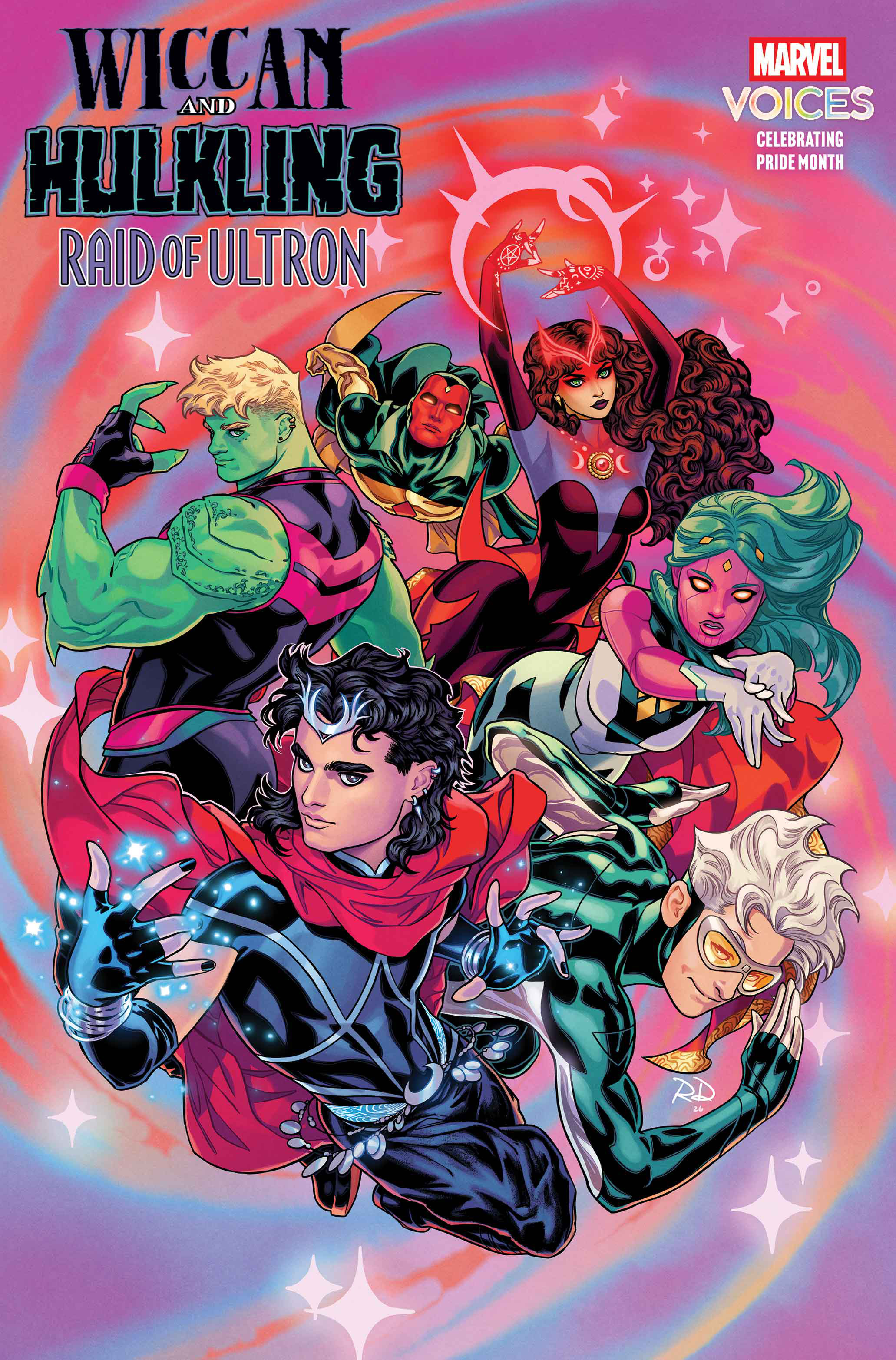 Wiccan & Hulkling: Raid Of Ultron #1 Cvr A Russell Dauterman