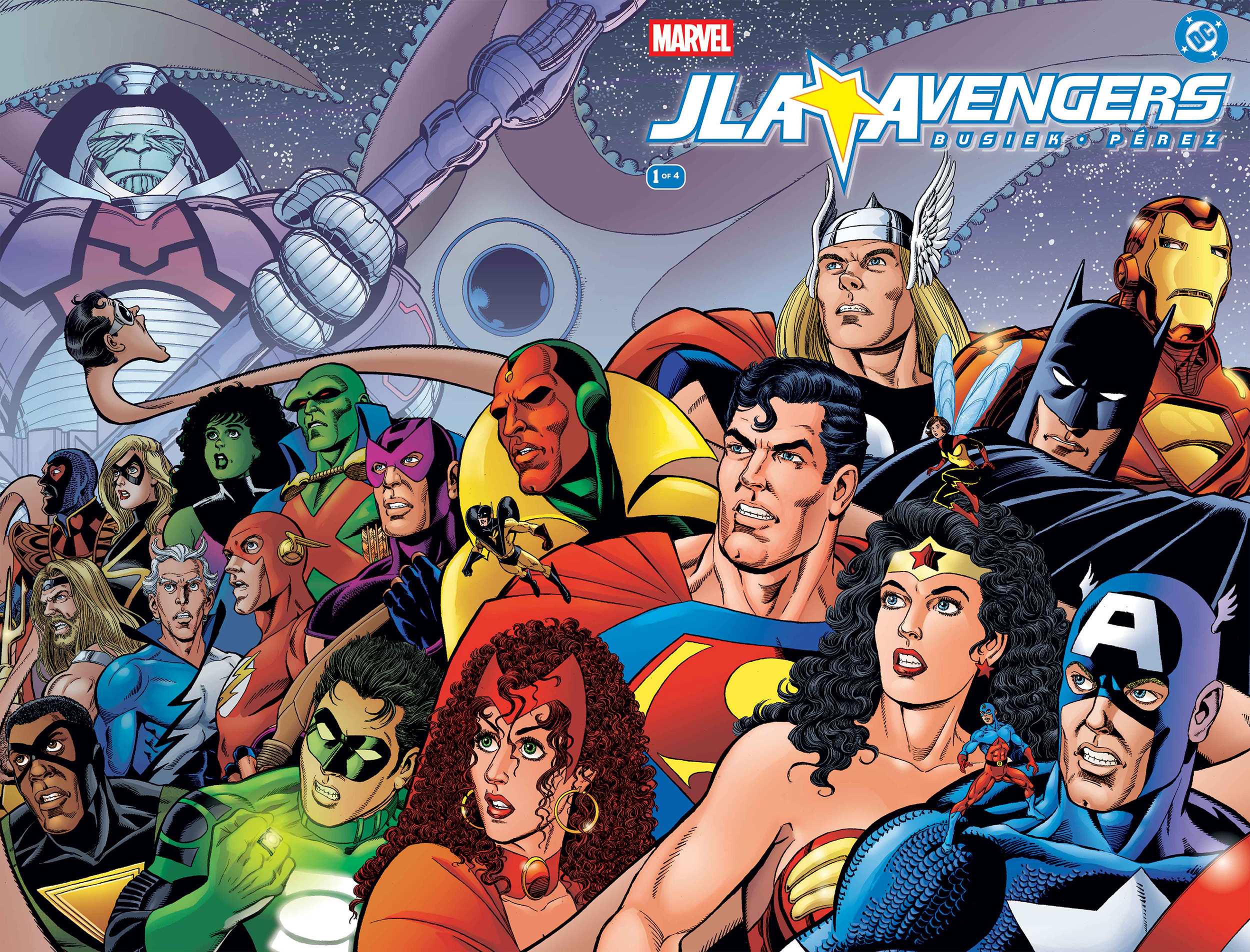 JLA/avengers #1 Facsimile Edition Cvr A George Perez