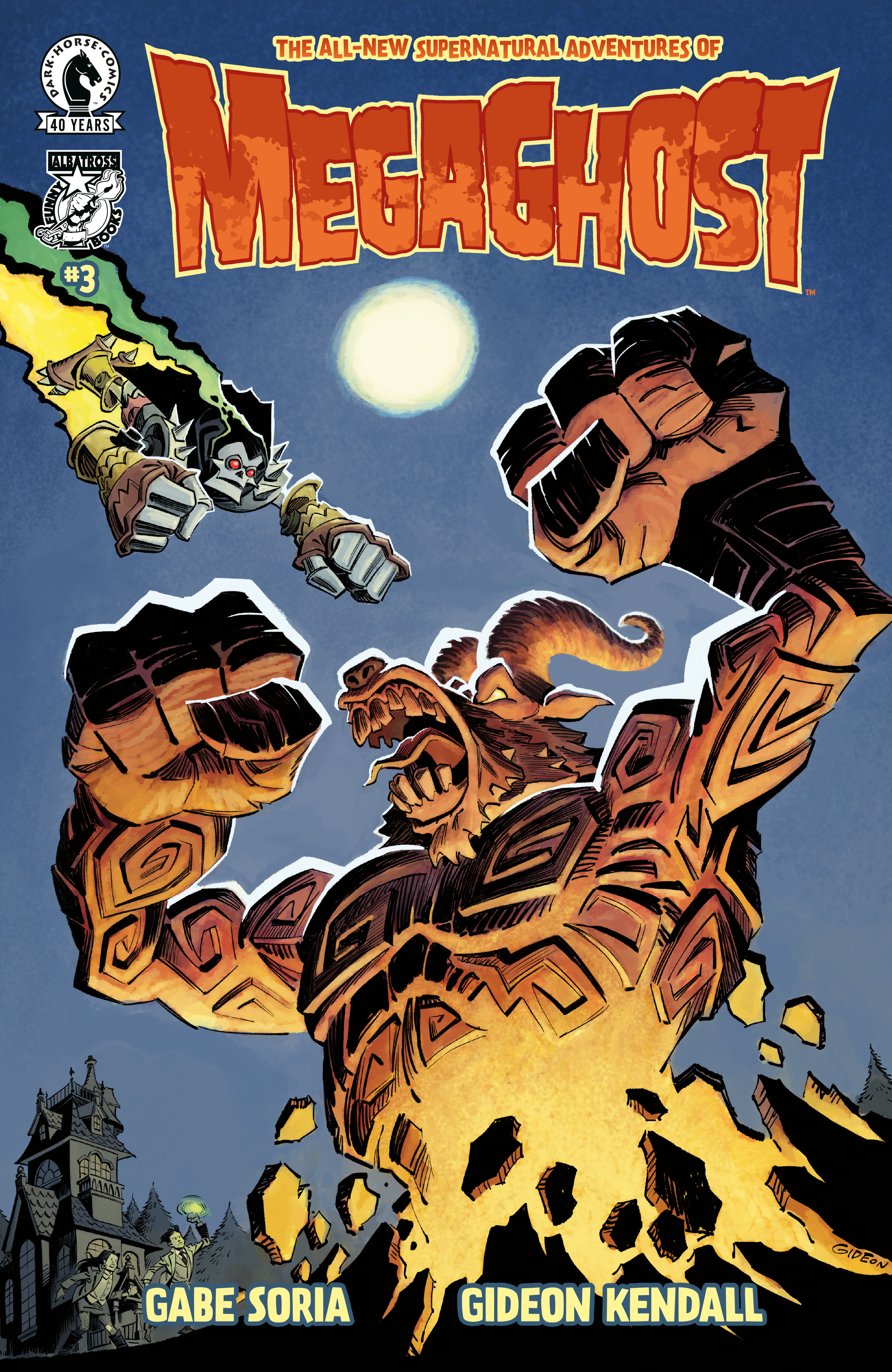 Megaghost Volume 2 #3 Cvr A Gideon Kendall