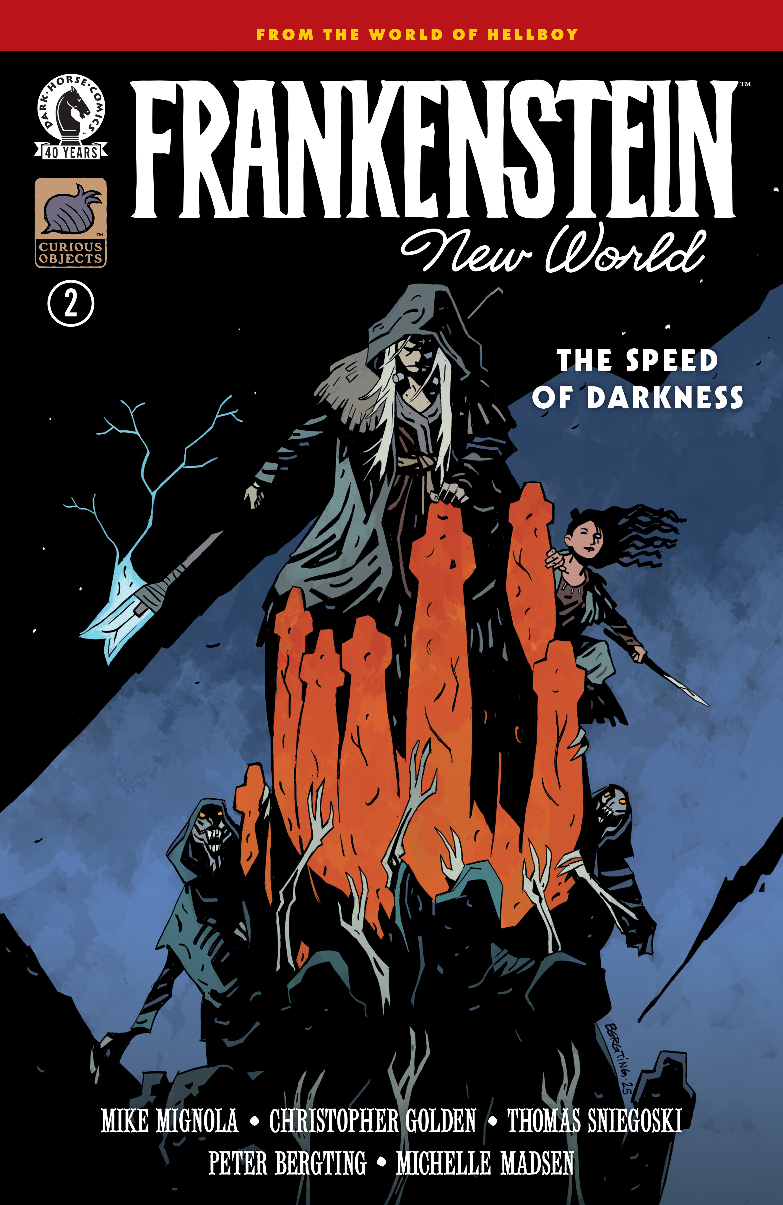 Frankenstein: New World The Speed Of Darkness #2 Cvr A Peter Bergting
