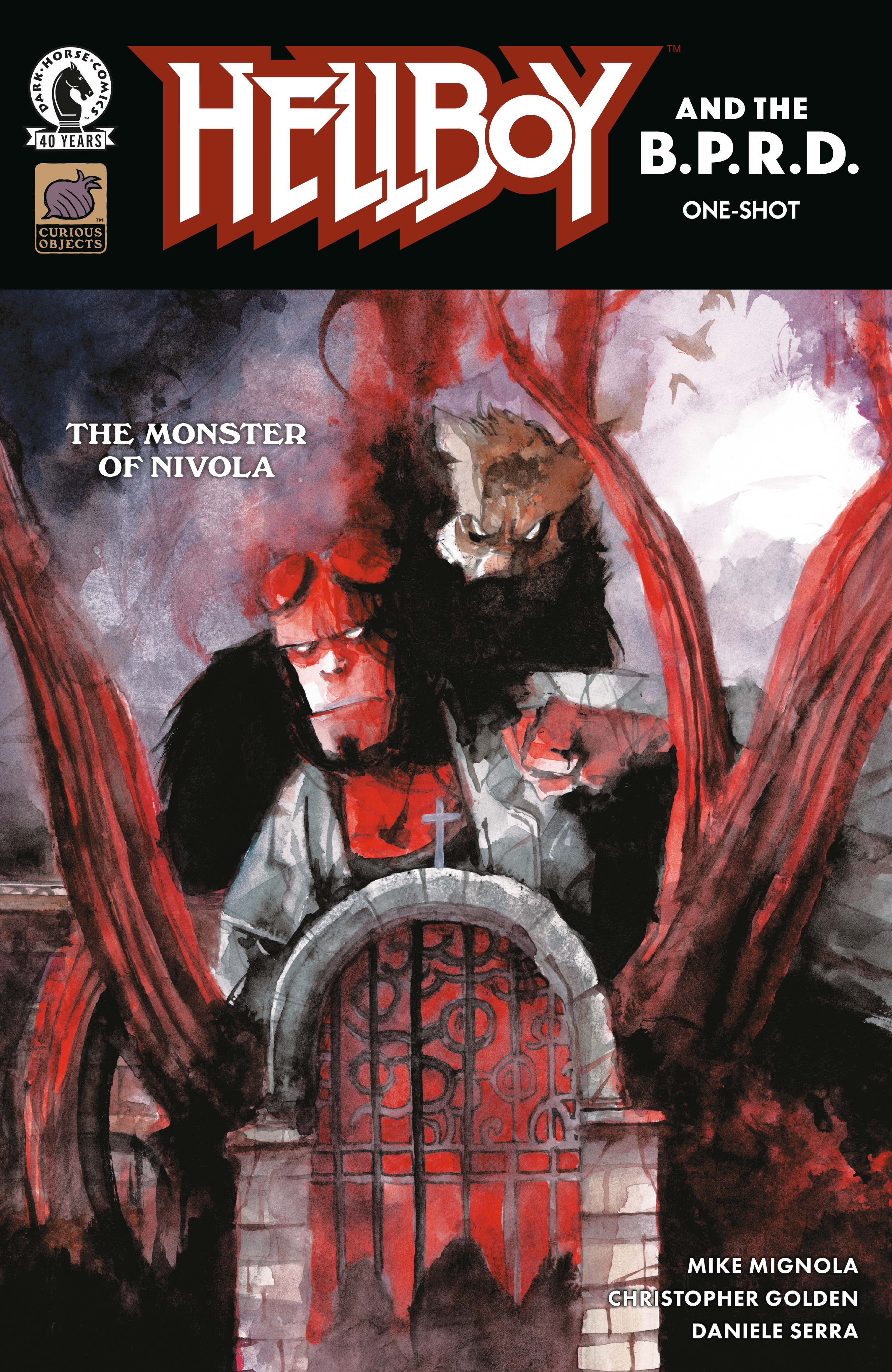 Hellboy And The BPRD: The Monster Of Nivola Cvr A Daniele Serra