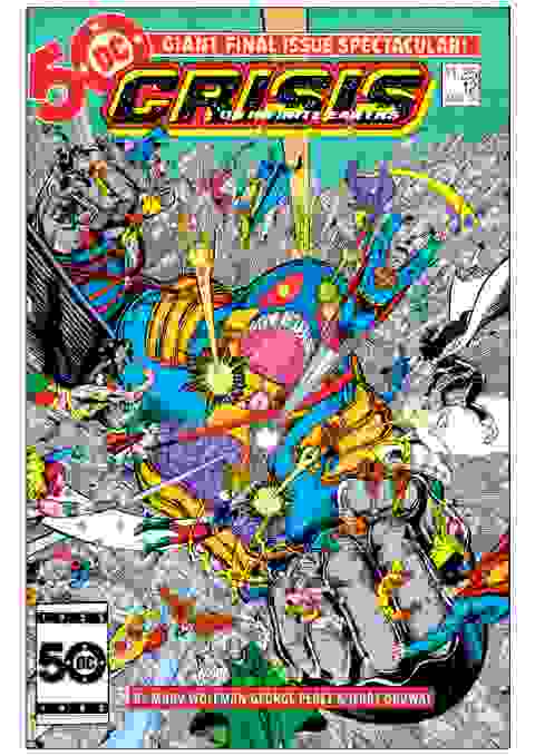 Crisis On Infinite Earths #12 Facsimile Edition Cvr A George Perez