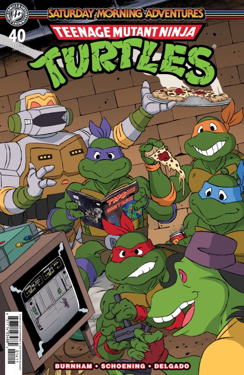 Teenage Mutant Ninja Turtles Saturday Morning Adventures #40 Cvr A