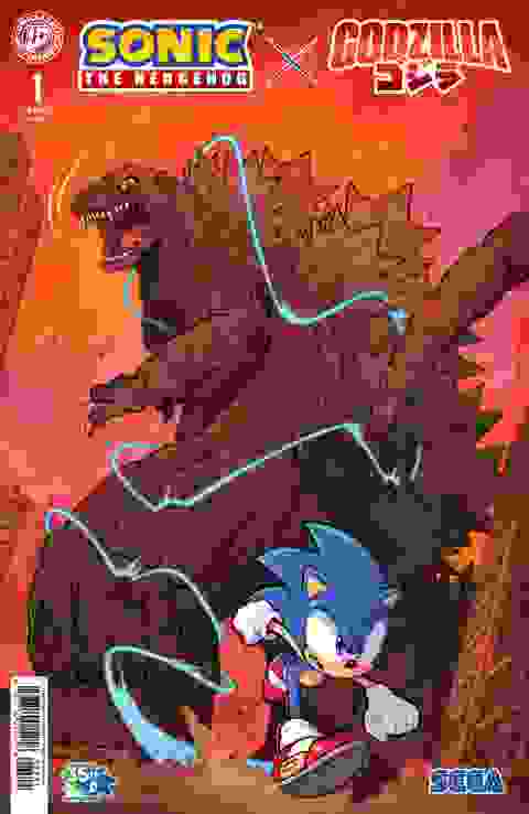 Sonic The Hedgehog X Godzilla #1 Cvr A Jack Lawrence