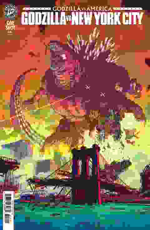 Godzilla Vs. America New York City Cvr A Nathan Fox