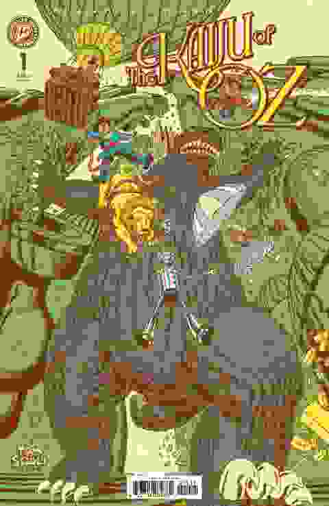 Godzilla�s Monsterpiece Theatre Presents The Kaiju Of Oz Cvr A Tom Scioli
