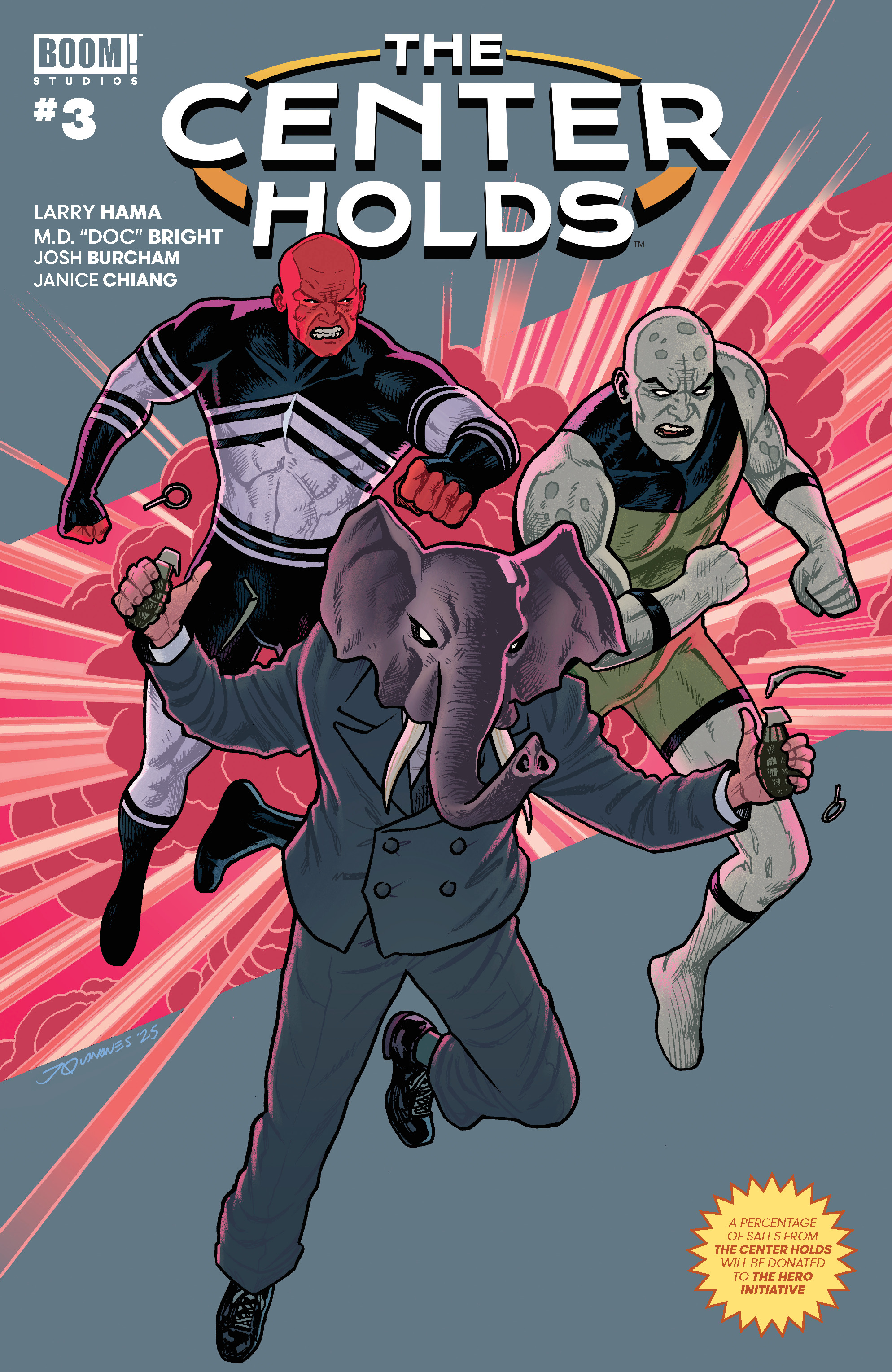 The Center Holds #3 Cvr A Joe Quinones