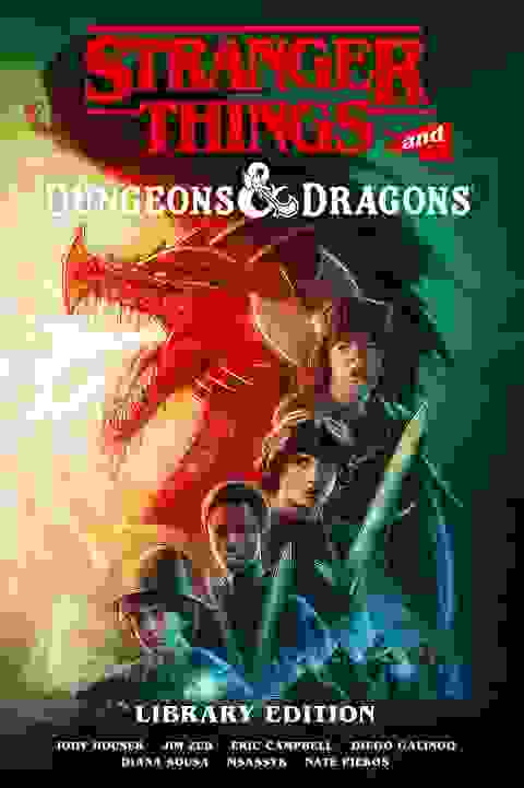 Stranger Things And Dungeons & Dragons Library Edition h/c