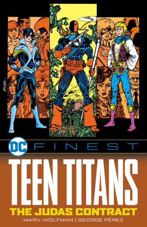 DC Finest Teen Titans The Judas Contract s/c