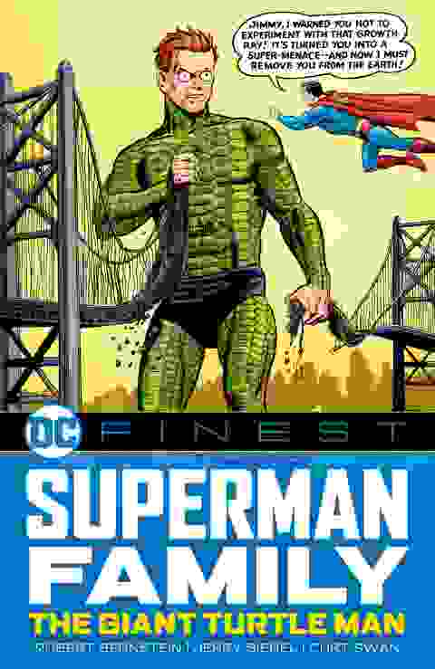 DC Finest Superman Family The Giant Turtle Man s/c