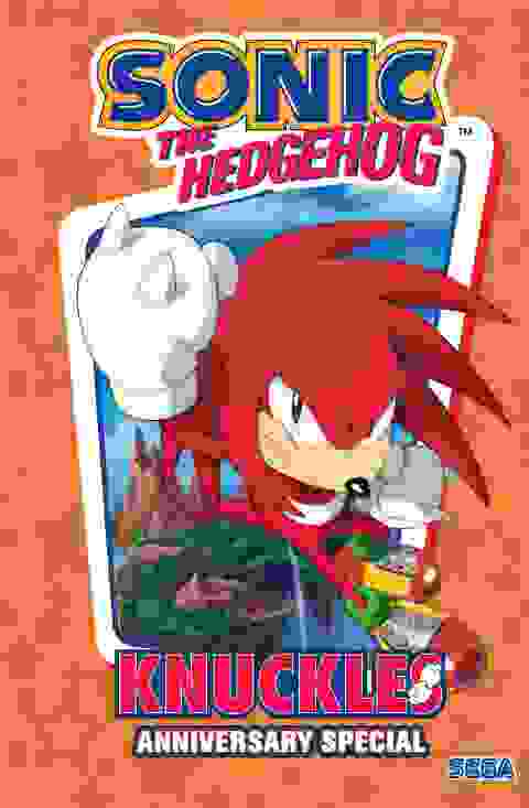 Sonic The Hedgehog h/c Knuckles Anniversary Special