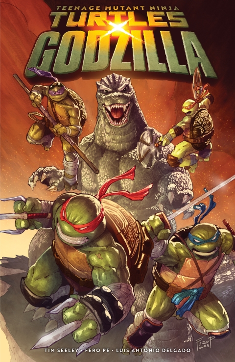 Teenage Mutant Ninja Turtles X Godzilla s/c