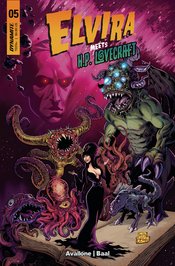 Elvira Meets Hp Lovecraft #5 Cvr A Acosta