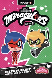 Miraculous Ladybug Chibi vol 1 Pizza Pursuit Cat Tales (