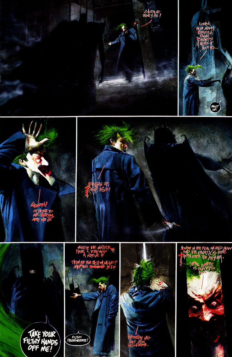 Batman: Arkham Asylum (New Edition) s/c by Grant Morrison & Dave McKean