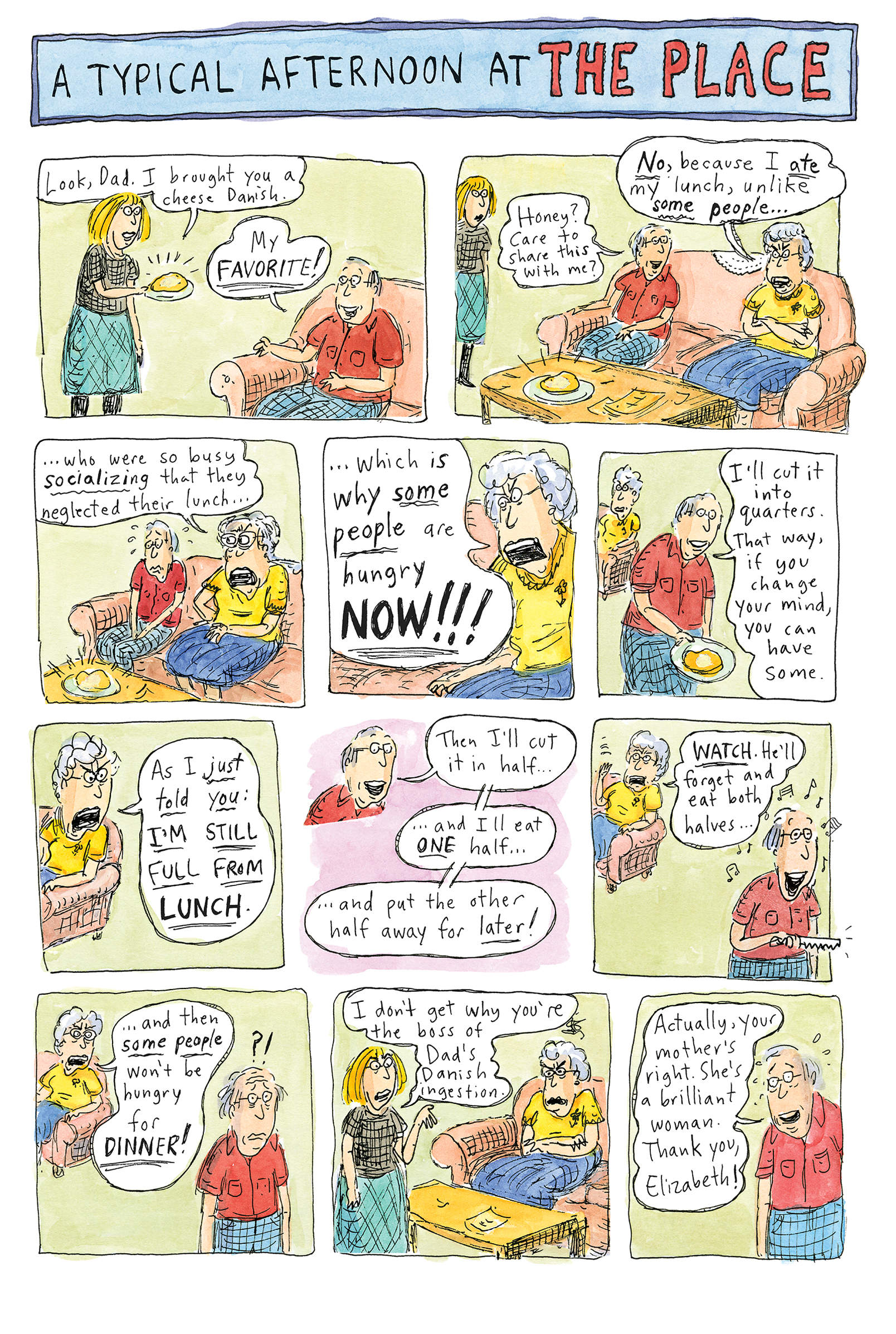 Can't We Talk About Something More Pleasant? h/c by Roz Chast