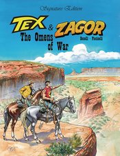 Tex & Zagor Omens Of War h/c Signature Ed