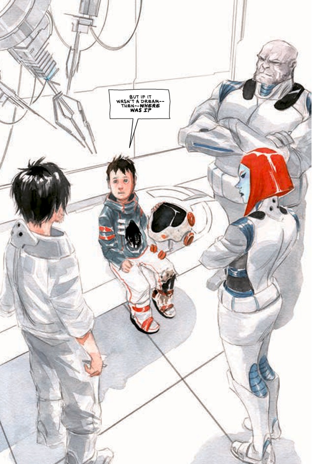 Descender vol 2: Machine Moon by Jeff Lemire & Dustin Nguyen