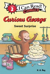 I Can Read Comics Level 2 s/c Curious George Sweet Surprise