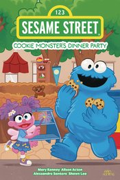 Sesame Street Cookie Monsters Dinner Party h/c