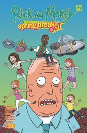 Rick And Morty Spring Break Out #1 Cvr A Rankine