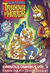 Simpsons Treehouse Of Horror Ominous Omnibus vol 3 Fiendish