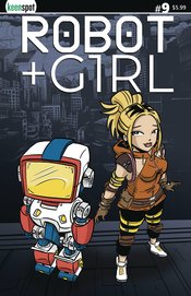 Robot + Girl #9 Cvr A Dynamic Duo