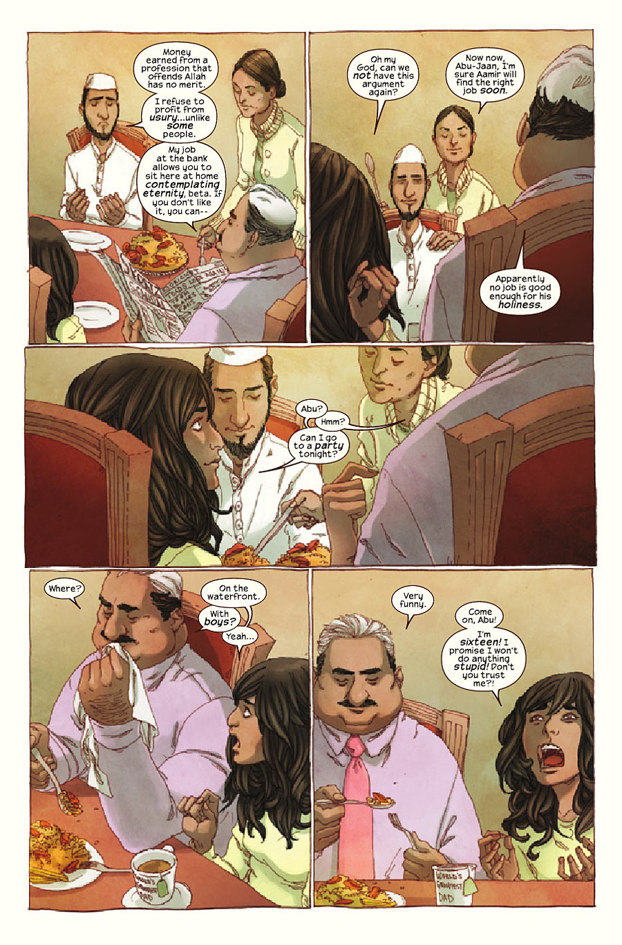 Ms. Marvel 4: Os Últimos Dias”, G. Willow Wilson e Adrian Alphona