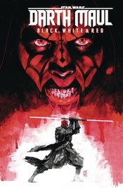 Star Wars Darth Maul Bw & Red Treasury Ed s/c