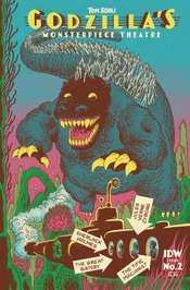 Godzilla Monsterpiece Theatre #2 Cvr A Scioli