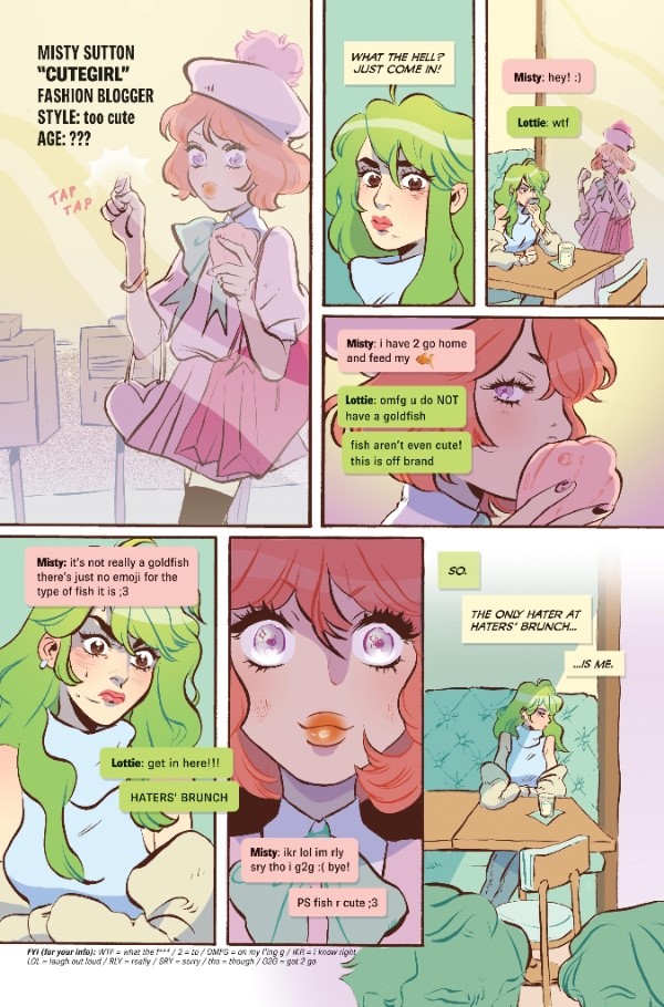 Snotgirl vol 1: Green Hair Don't Care s/c by Bryan Lee O'Malley ...