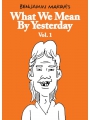 What We Mean By Yesterday vol 1 s/c